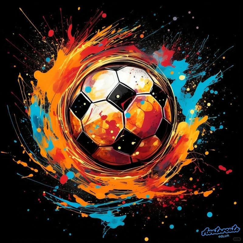 Bộ hình avatar bóng đá mạnh mẽ