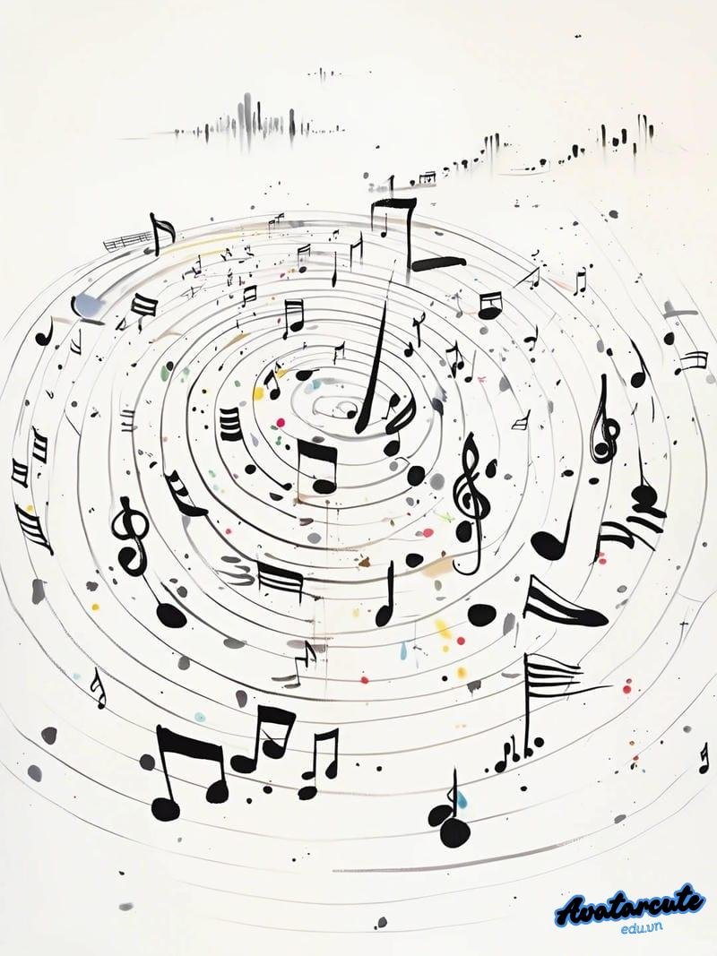 Hình nền avatar âm nhạc cảm hứng