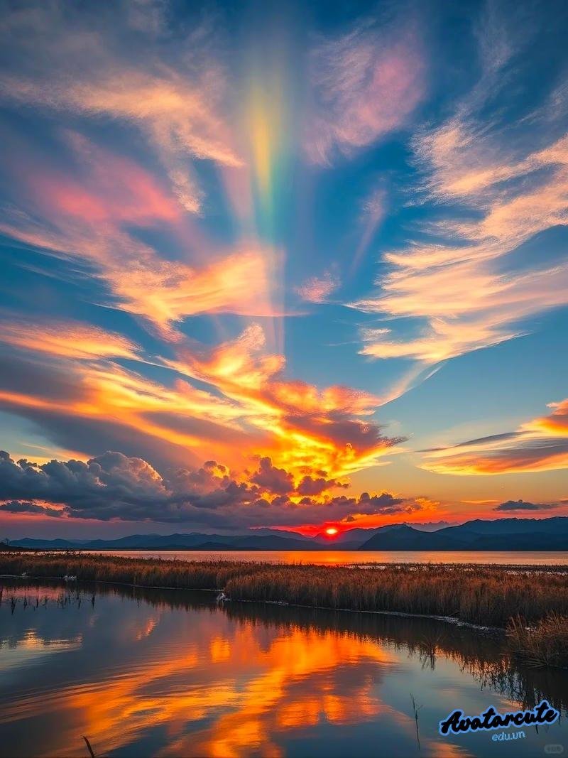 Loạt hình avatar bầu trời nghệ thuật