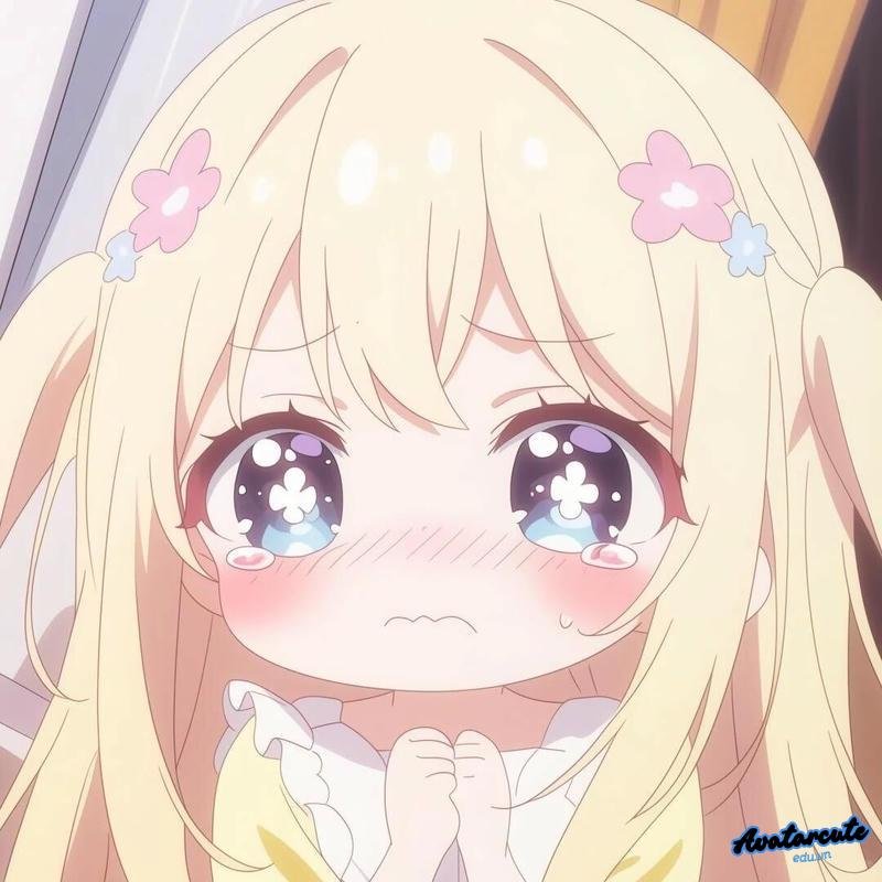 Album ảnh avatar buồn cute ngọt ngào