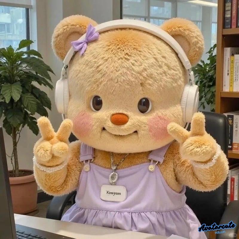 Album ảnh avatar gấu thú vị