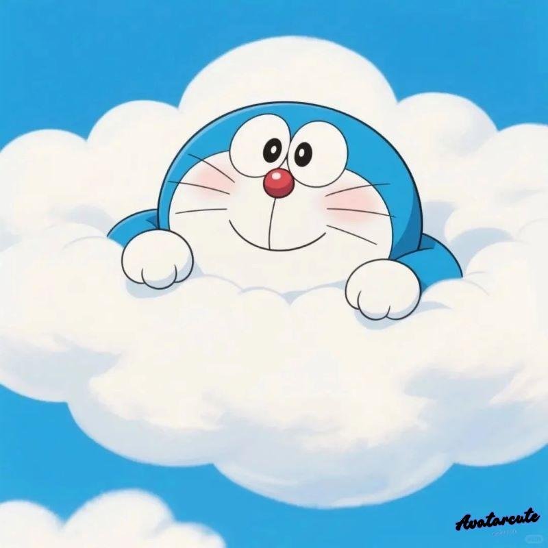 Avatar doremon dễ thương