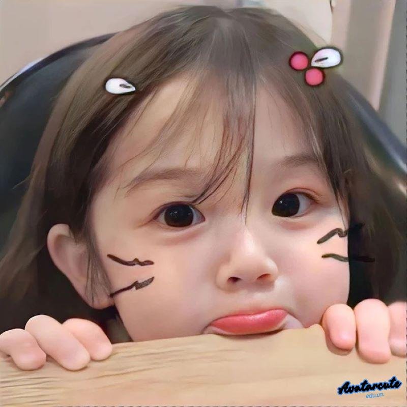 Avatar em bé cute biểu cảm
