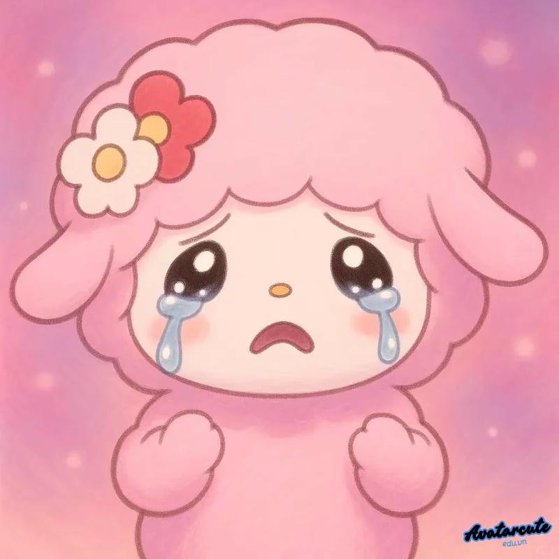 Bộ ảnh avatar buồn cute độc đáo