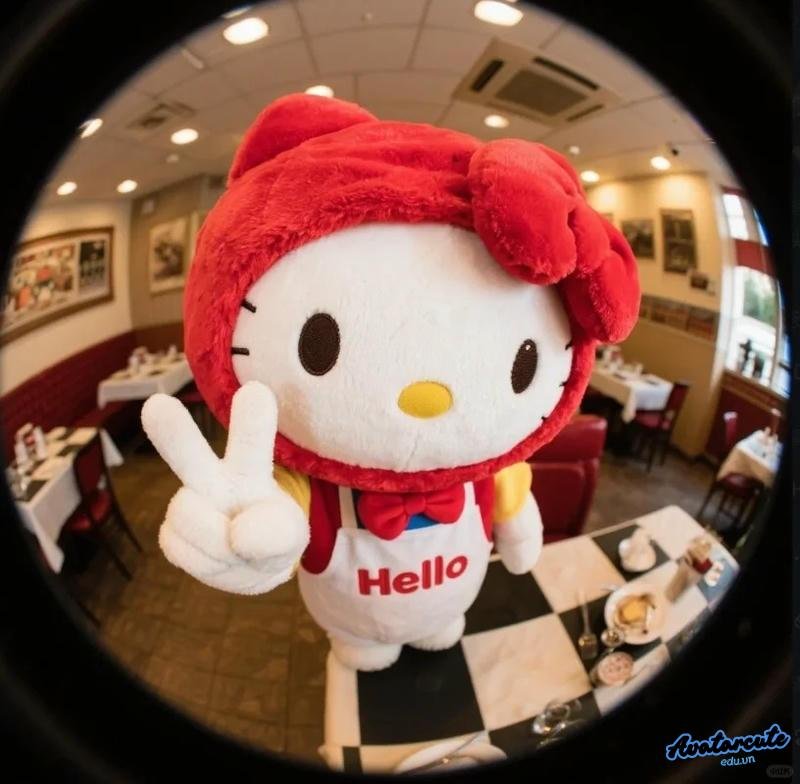 Bộ sưu tập hình avatar hello kitty sáng tạo