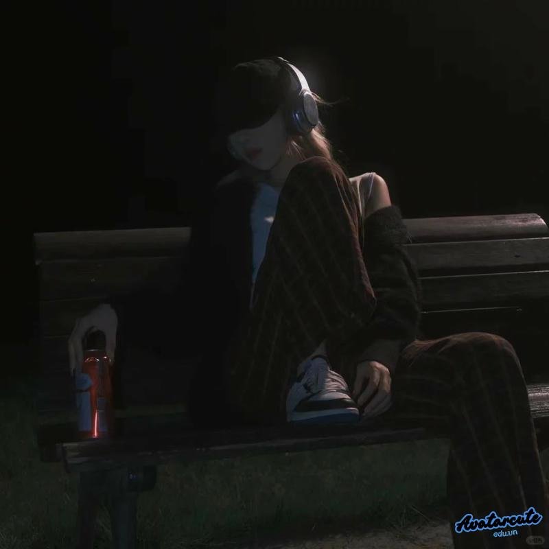 Chụp ảnh avatar buồn tâm trạng