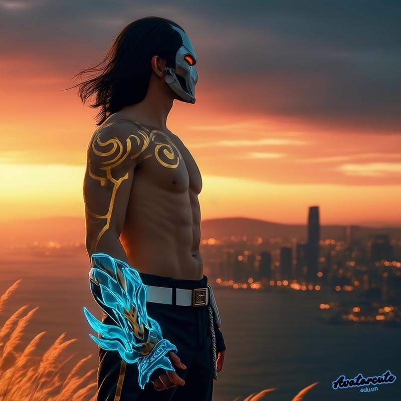 Chụp hình ảnh avatar free fire chất chiến