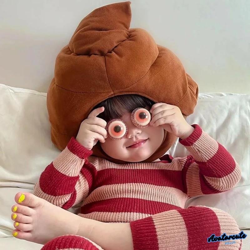 Chụp hình avatar em bé cute chân thật