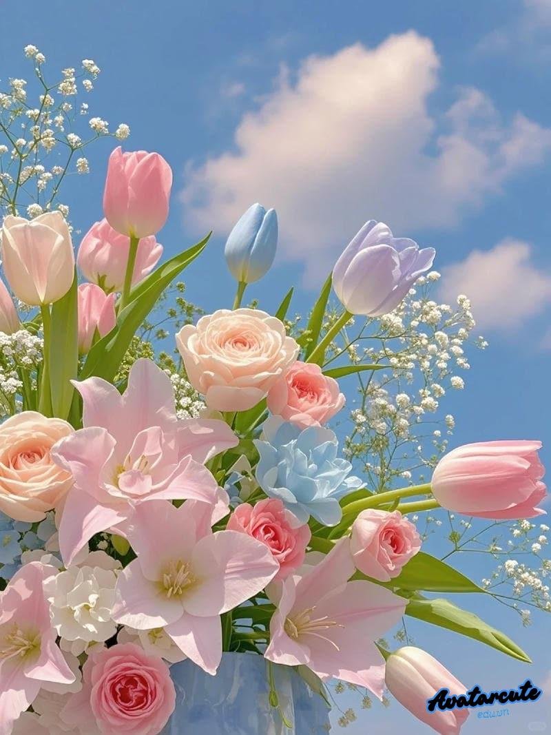 Hình ảnh avatar hoa tinh xảo