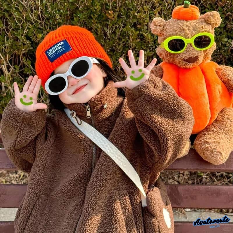 Hình avatar dễ thương kiểu năng động