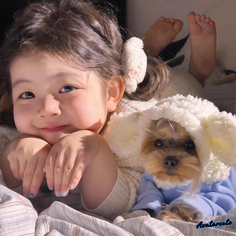 Loạt ảnh avatar em bé cute hồn nhiên