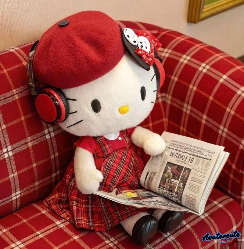 Ngắm hình avatar hello kitty
