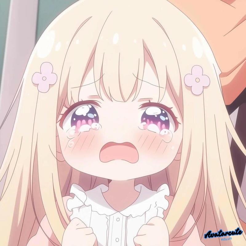 Tải ảnh avatar buồn cute dễ thương