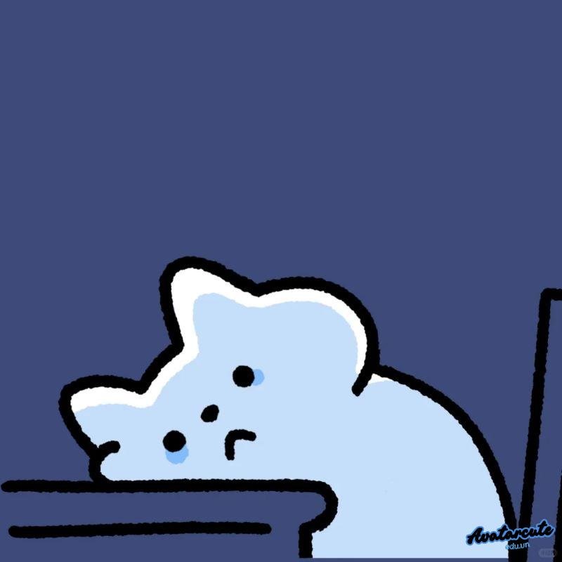Tải hình ảnh avatar buồn cute