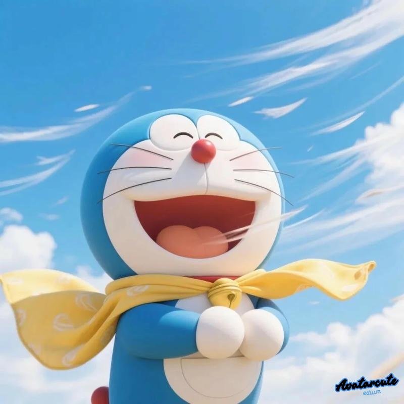 Xem hình ảnh avatar doremon ngộ nghĩnh