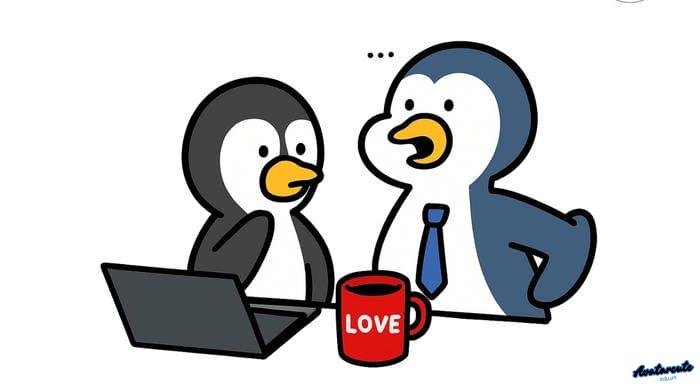 ảnh đại diện chim cánh cụt dễ vẽ