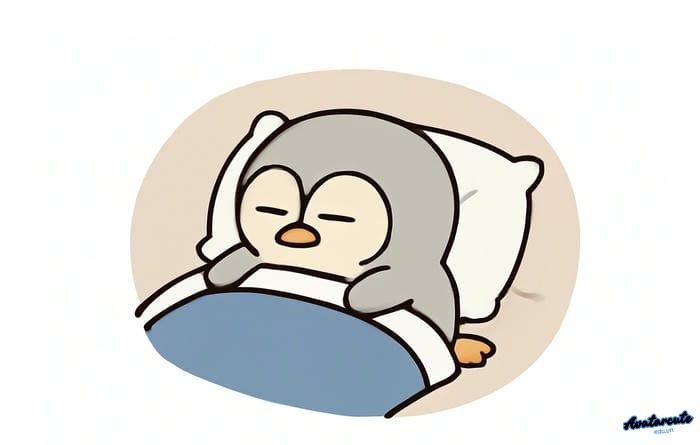 ảnh đại diện chim cánh cụt hài hước