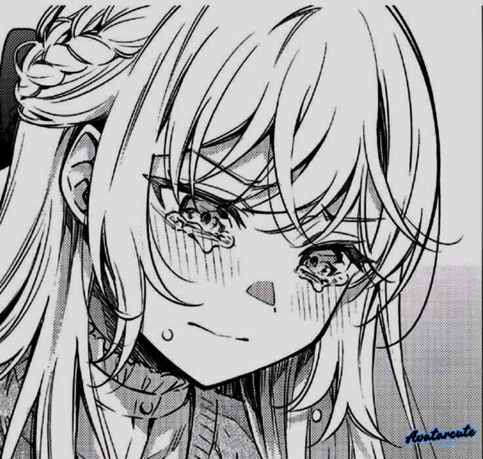 ảnh đại diện cô đơn nữ với tóc