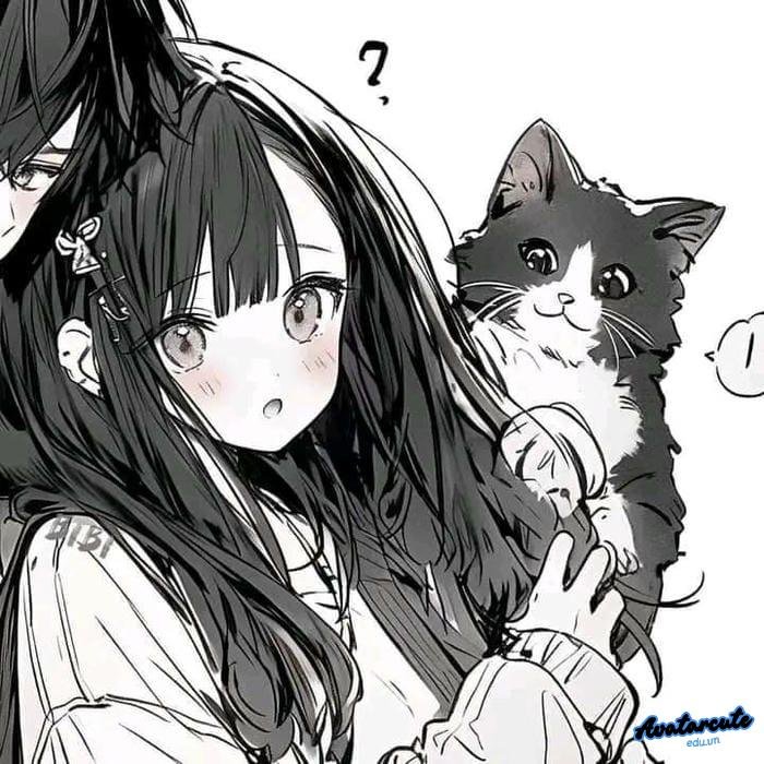 ảnh đại diện đôi anime đơn giản