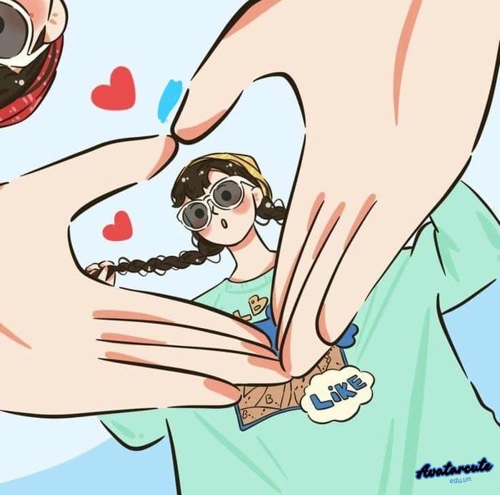 ảnh đại diện đôi anime ngầu lòi