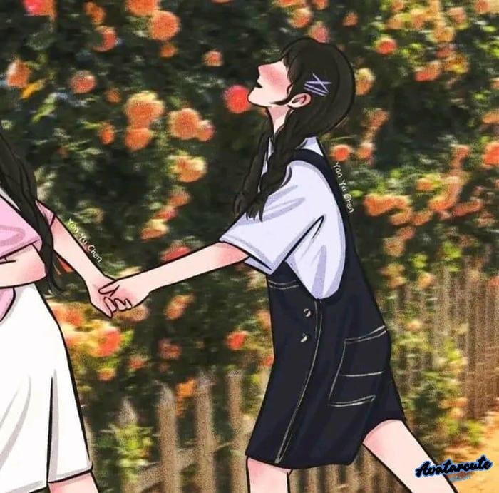 ảnh đại diện đôi anime tình yêu