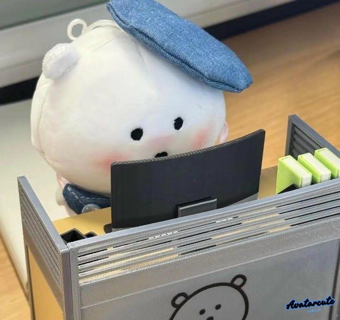 ảnh đại diện học online và kính