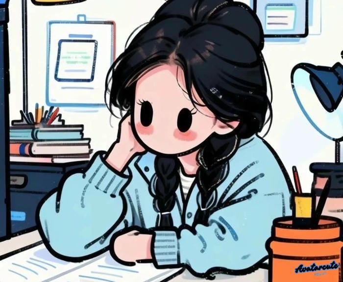 ảnh đại diện học tập và nụ cười