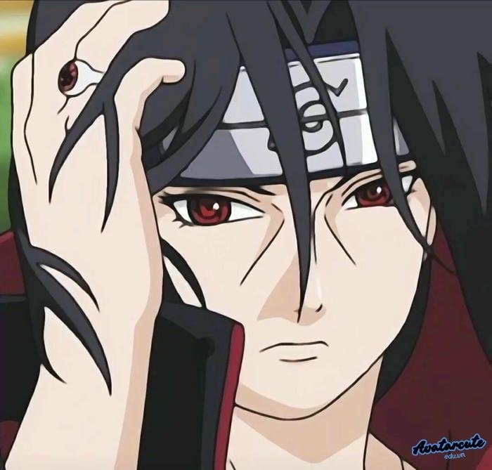 ảnh đại diện itachi và biểu cảm