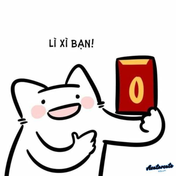 ảnh lì xì troll bạn