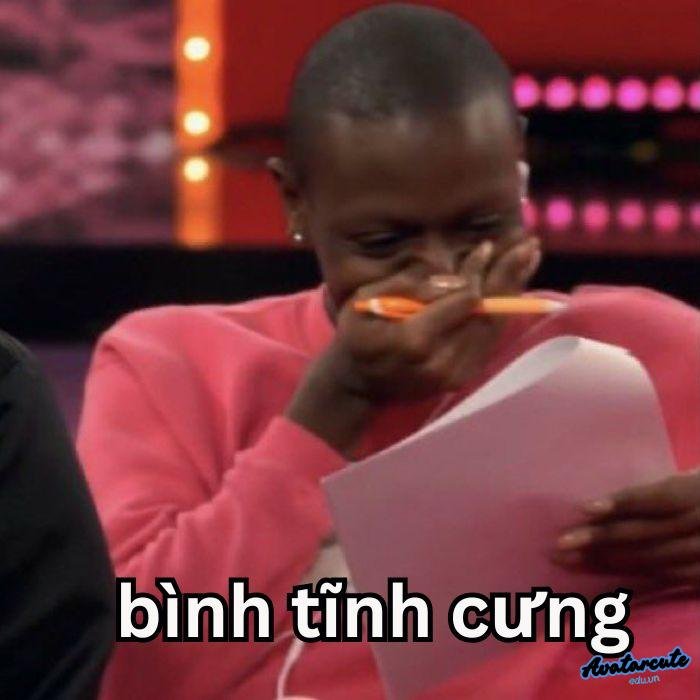 ảnh meme bình tĩnh chế