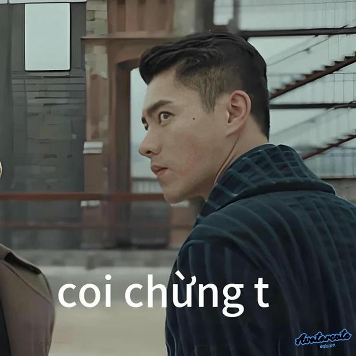 ảnh meme coi chừng tao