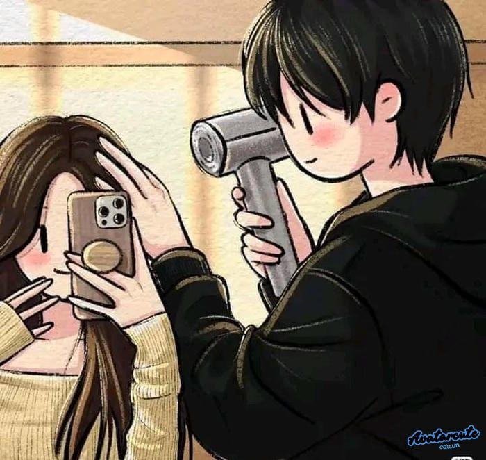 avatar cặp anime học đường