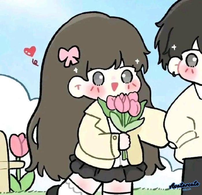 avatar cặp anime siêu dễ thương
