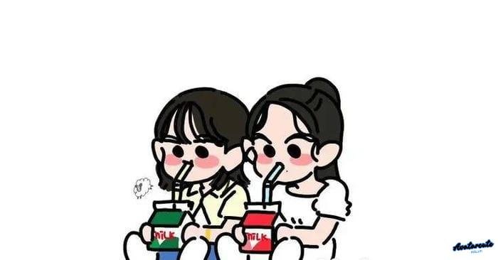 avatar cặp đôi siêu cute