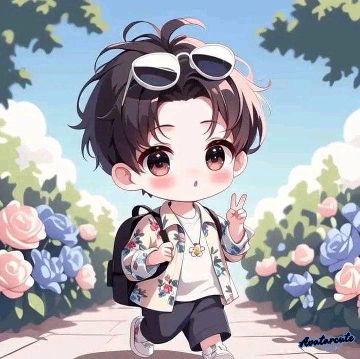avatar chibi kiểu hàn