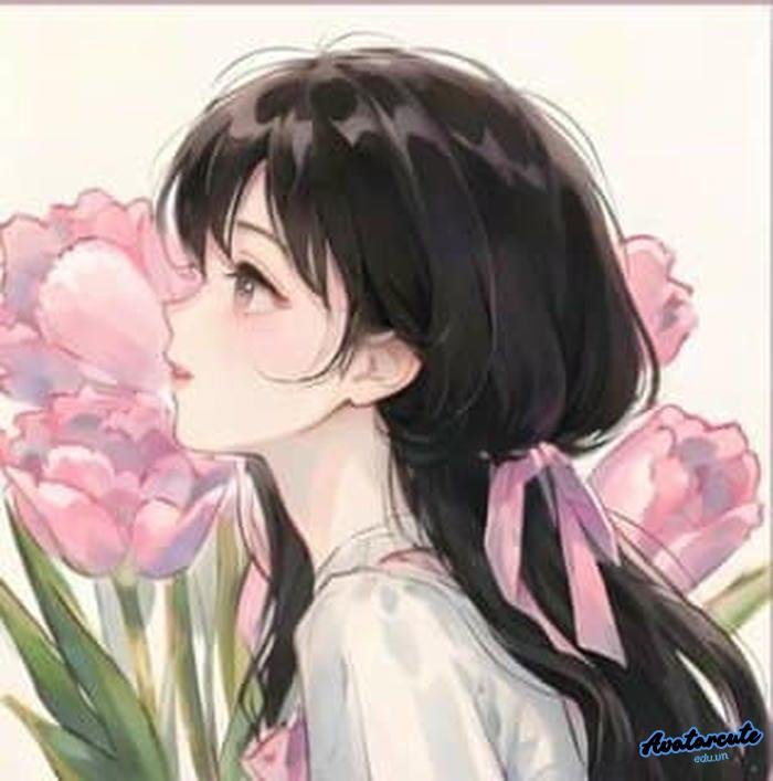 avatar cô gái kiểu hàn
