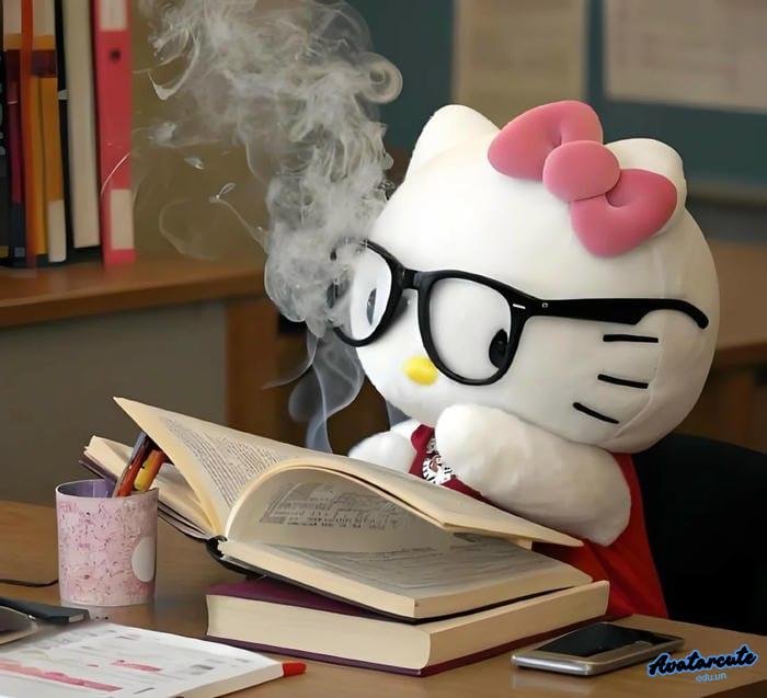 avatar học online và máy tính