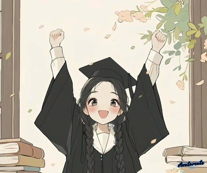 avatar học tập tối giản