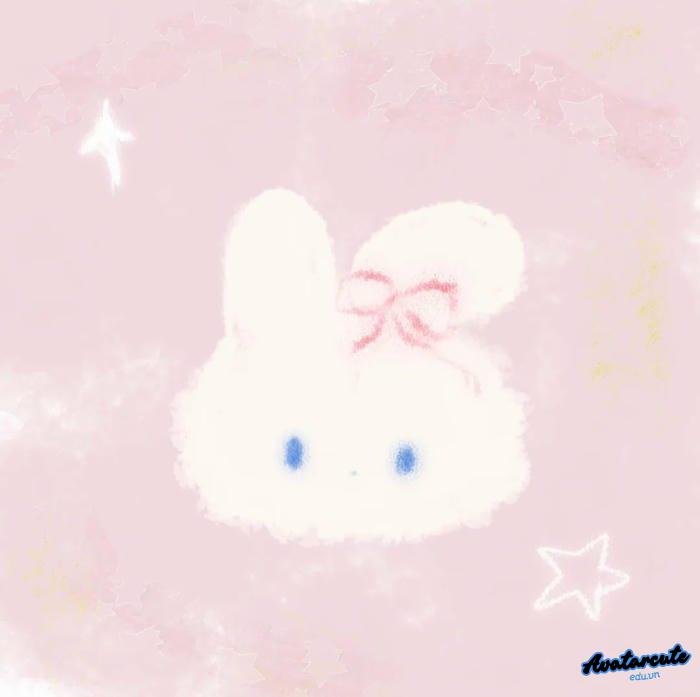 avatar hồng đơn sắc