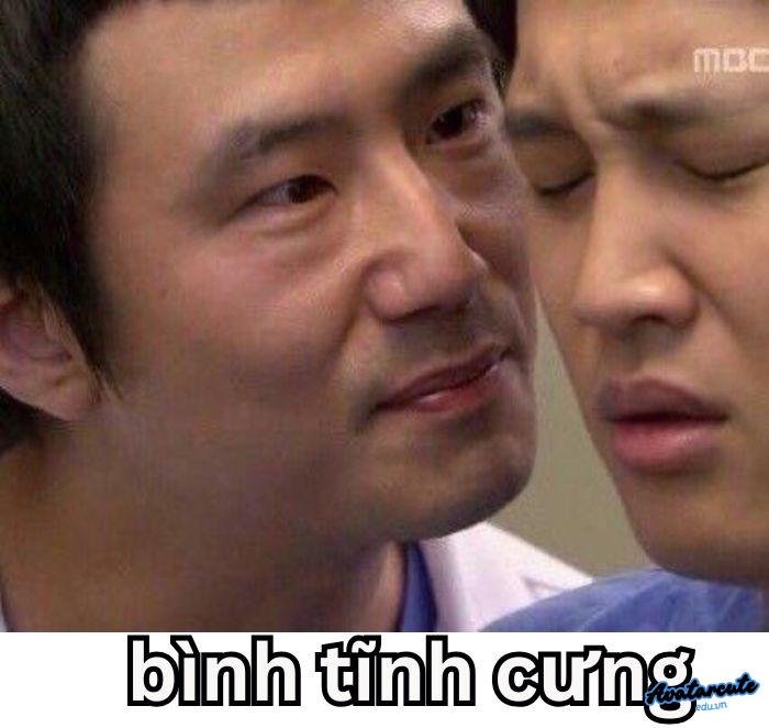 meme bình tĩnh hài chế