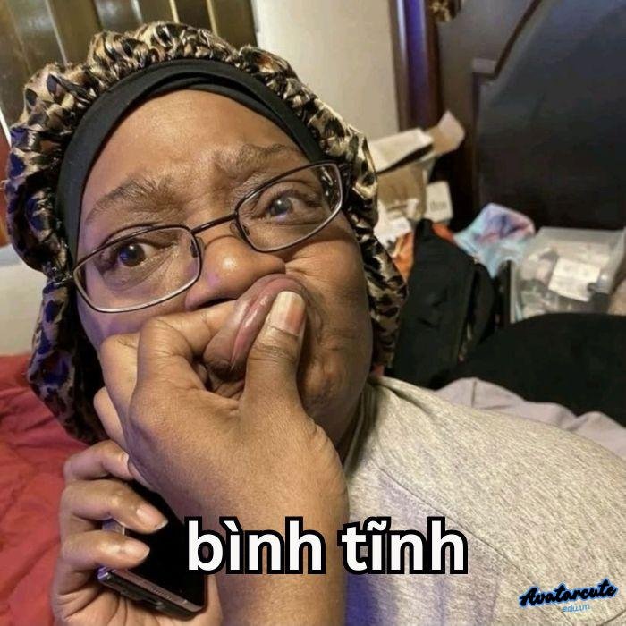 meme bình tĩnh hài độc