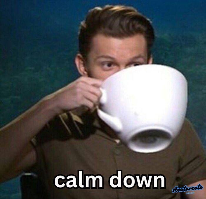 meme calm down bựa chế