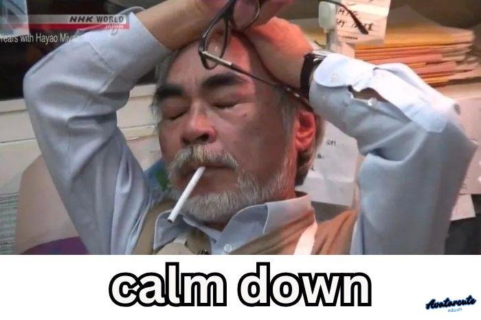 meme calm down bựa hài