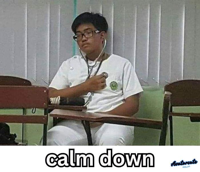 meme calm down hài bựa