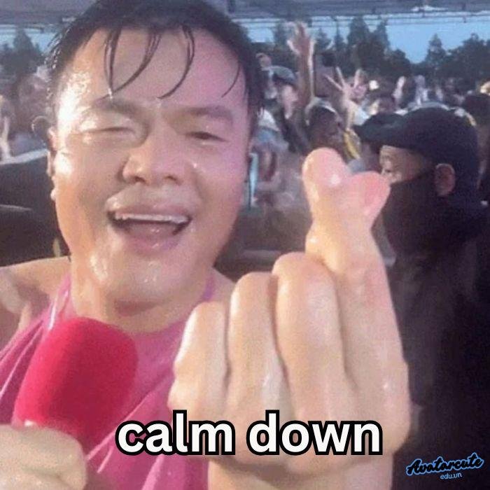 meme calm down jyp