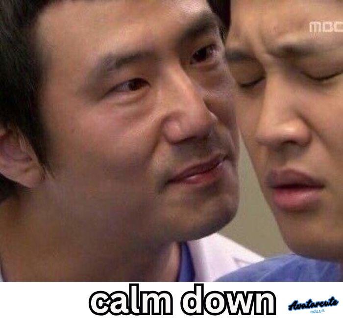 meme calm down khôi hài