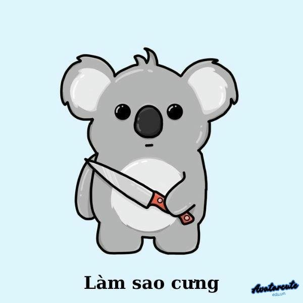 meme cầm dao làm sao