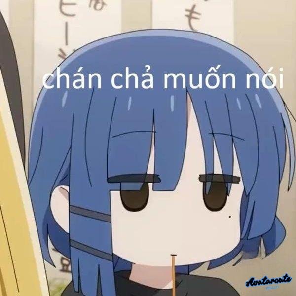 meme chán đời anime
