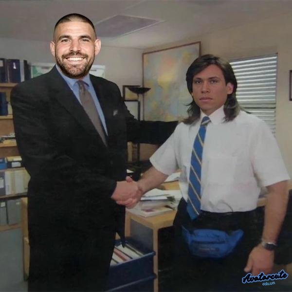 meme chế bắt tay