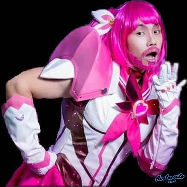 meme chống tay anime